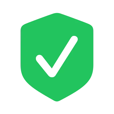 Shield icon representing privacy protection